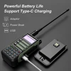 UV16 Baofeng Max Walkie Talkie Professional UV16r Ham 2 Way Radio Battery V2 Plus 10W Powerful Waterproof VHF UHF USB-C Charger 5