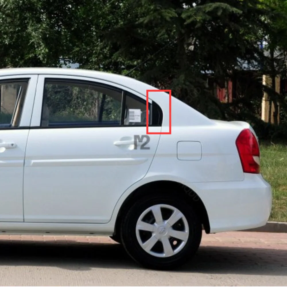 Car Interior Accessories 1Pcs For hyundai Accent 2006-2009 Exterior Rear Door Trim 838301E000 838401E000 83830-1E000 83840-1E000