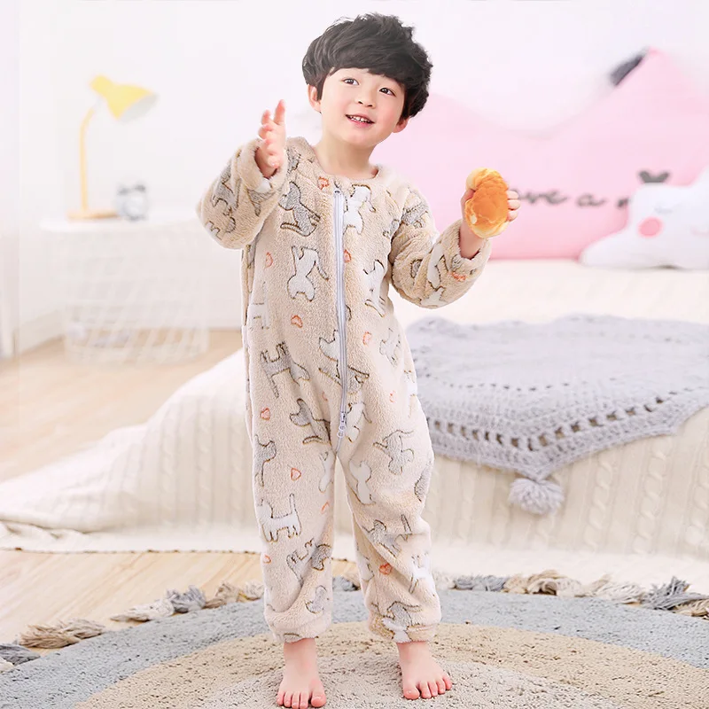 Autumn Home Wear New Girls Sleeping Bag Baby Boy Costume Sleeping Bag Toddler Kid Clothing For Children Romper Baby Clothes