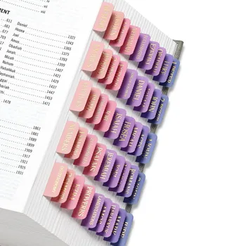 Gold Print Bible Index Tabs 1