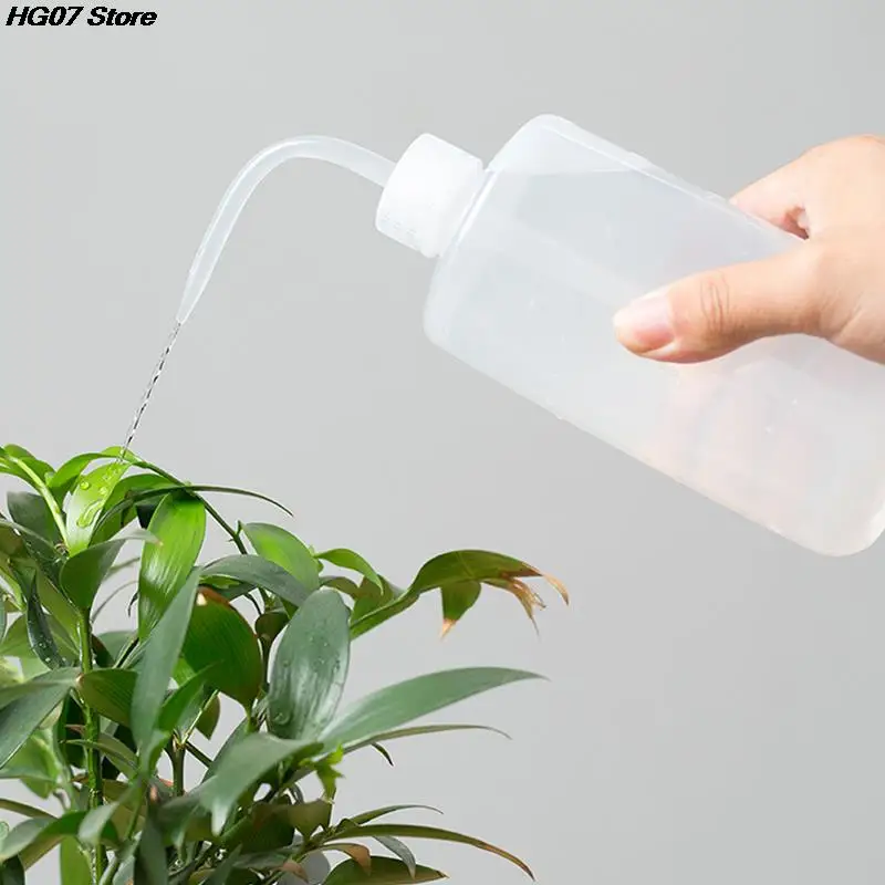 

1PC 250/500/1000ml Plastic Squeeze Bottle Kettle Watering Can for Flowers Succulents Kitchen Irrigation Gardening Tools