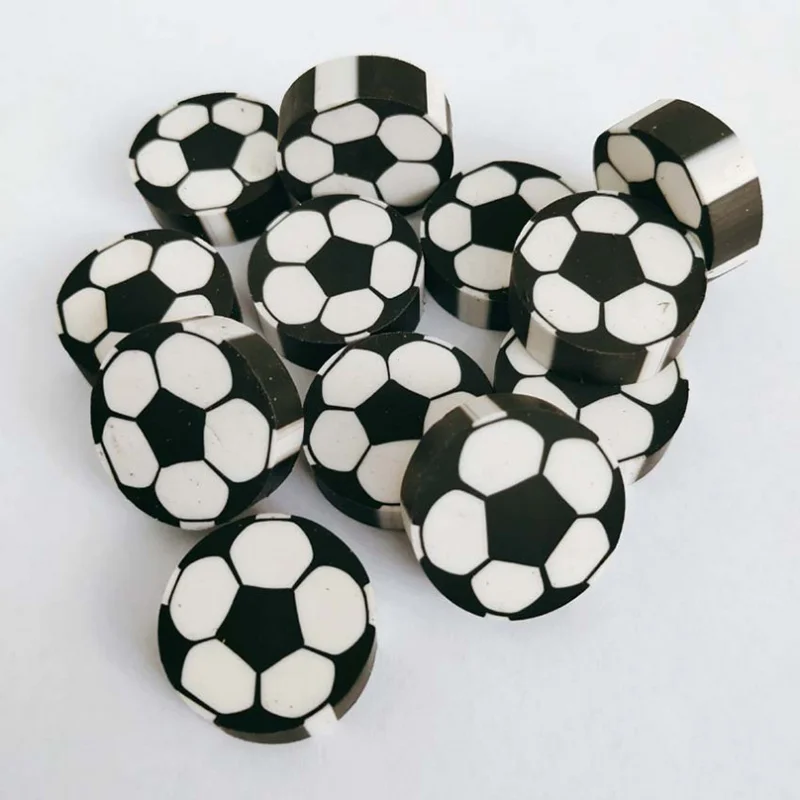 Pencil Eraser 5Pcs/Lot Football Basketball Kawaii Stationery