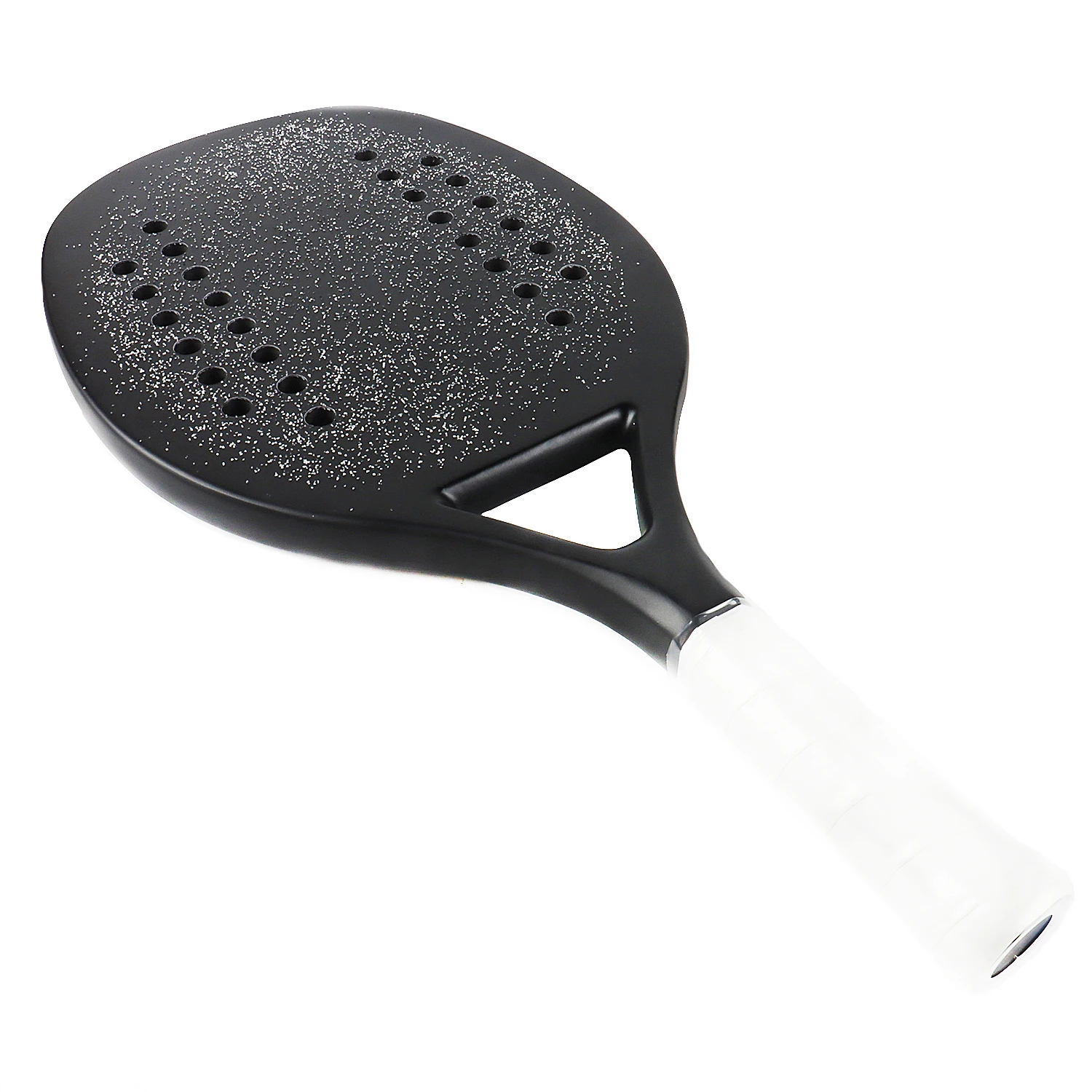Beginner Beach Tennis Racket Full Carbon Fiber Frame Thickness Micro-particle Frame Suitable for Beginner Players