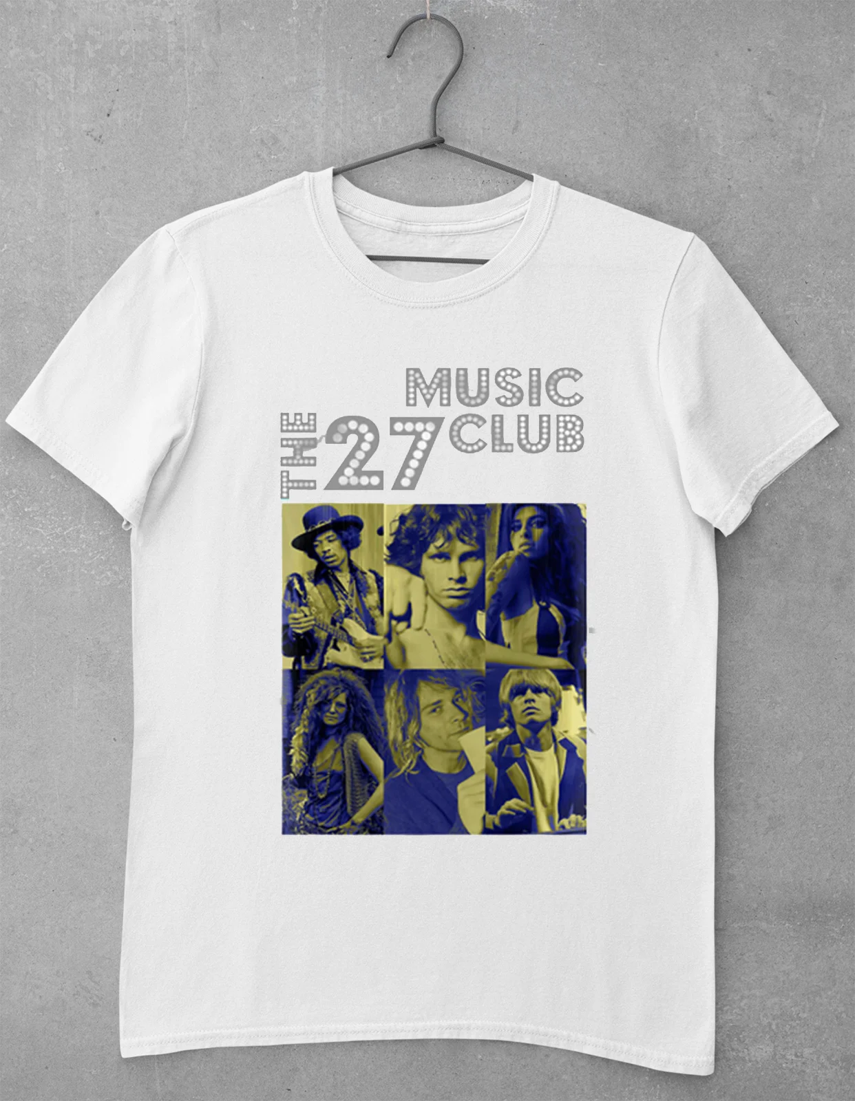 The Club 27 Henrix Amy Winehouse Janis Joplin Jim Morrison T Shirt S-4Xl Nl407