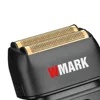 2024 New WMARK NG-986  Professional Electric Shaver Stainless Steel Titanium Plated Two Blade Mesh Razor, Electric Men's Shaver 5