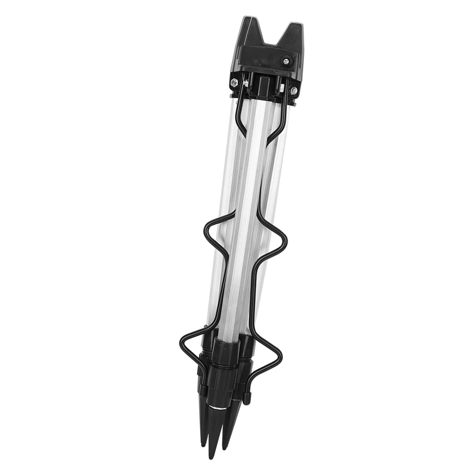 Aluminum Alloy Mini Shrinkage Fishing Rod Tripod Stand Ultrashort Folding Sea Pole Bracket Equipment Accessory
