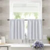 1Panel Short Tier Sheer Curtains Kitchen Drapes Rod Pocket Non-See-Through Window Curtains for Bathroom/ Cortinas Rusticas 5