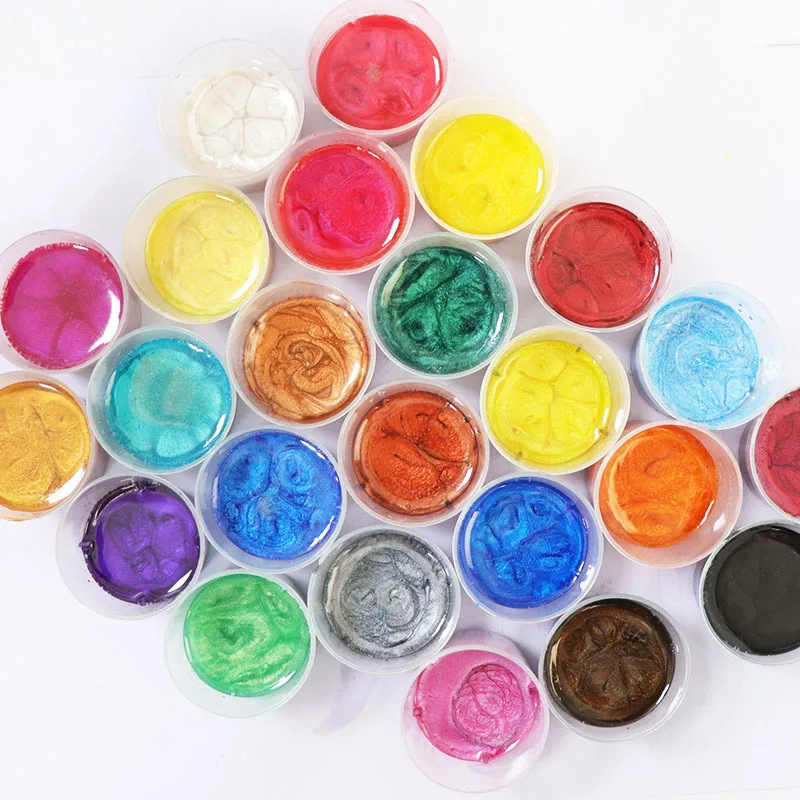 Description Picture 2 of itemEpoxy Mica Powder Cured Epoxy Resin Color Pigment Soap Dye Cosmetic Pigment Powder Resin Pigment