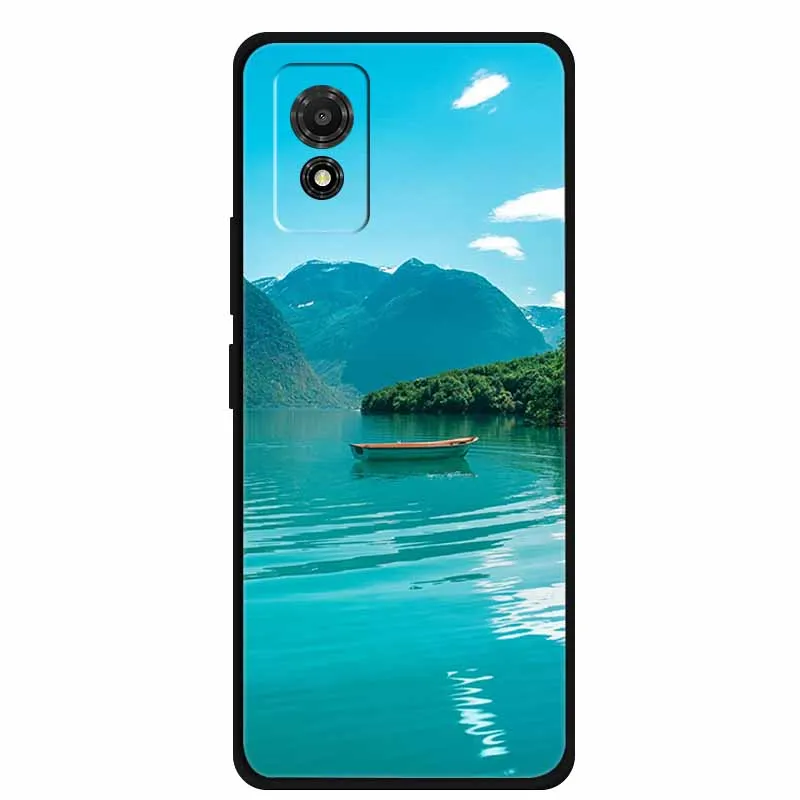Artistic Cat Silicone Protective Phone Case - Stylish & Durable Bumper Protector
