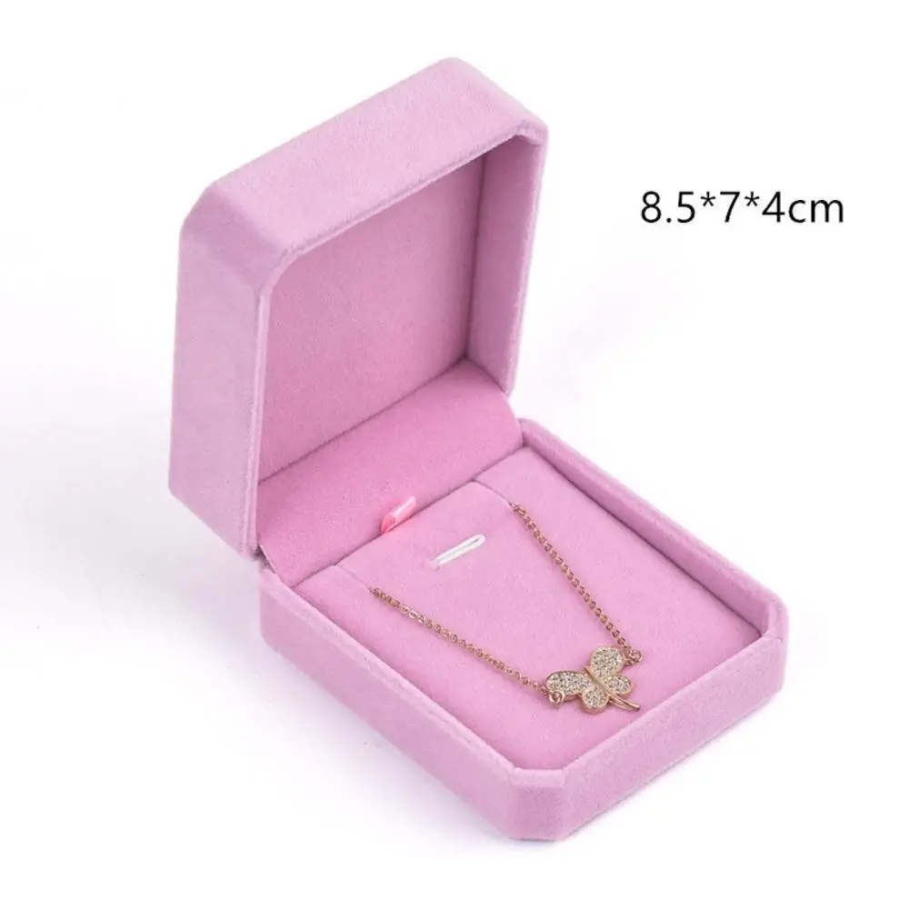 Amexo Fluwelen Sieraden Set Box, Sieraden Doos Pluche Sieraden Set Doos Sieraden Organizer doos voor Vrouwen Sieraden Armband Ketting Oorbel Ring