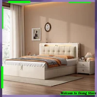 Décoration moderne lit de rangement adolescentes Double simple reine taille meubles de maison élégants chambre parfaite Cama Casal décor 1
