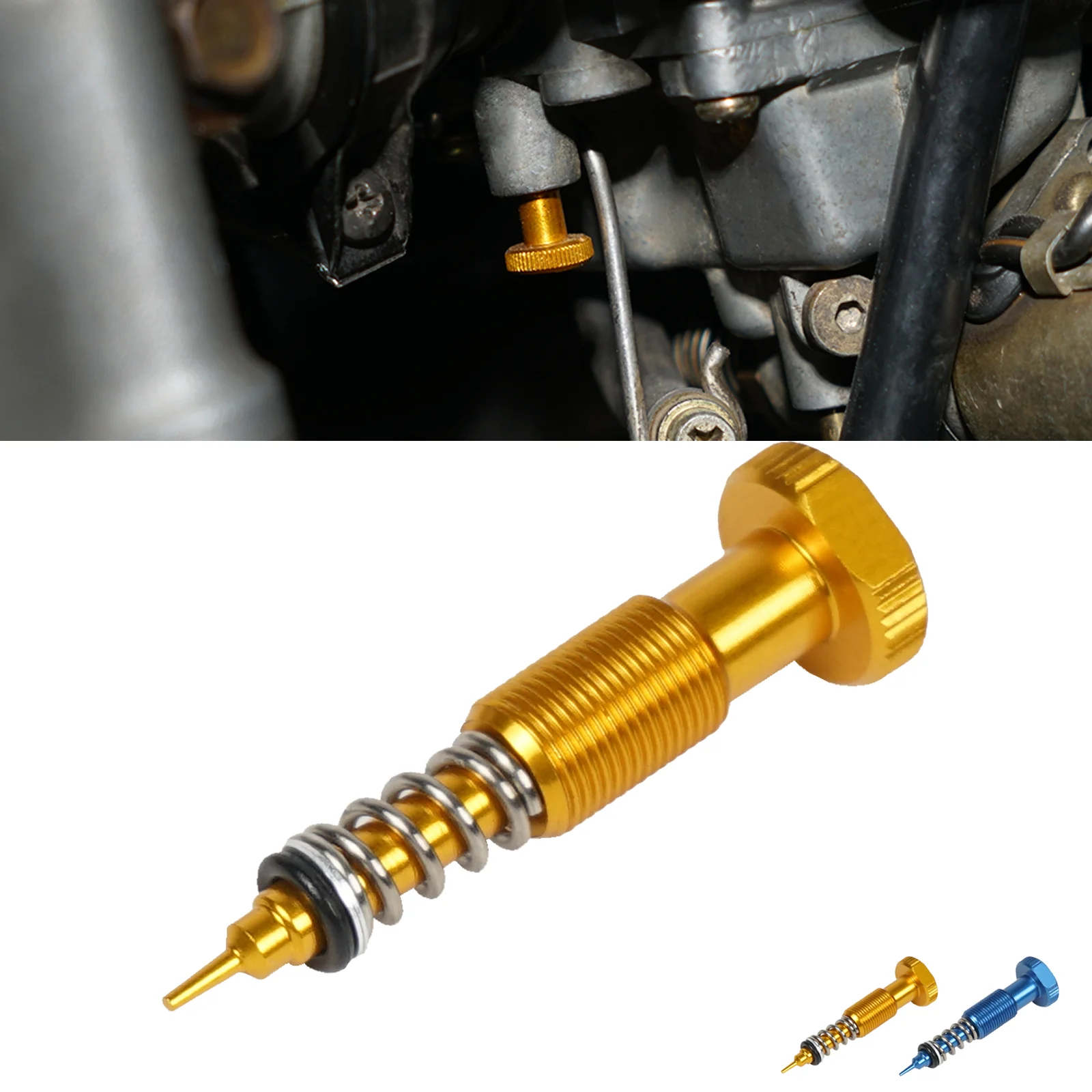 NiceCNC Motorcycle Carburetor Fuel Screw For SUZUKI DRZ400S DRZ400SM DRZ 400S 400SM DRZ 400 S