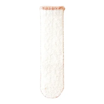 Kids Leg Warmers Baby Stockings Winter Fleece Floor Socks Coral Velvet Socks Leg Warmers Baby Knee Socks Baby Accessories 5