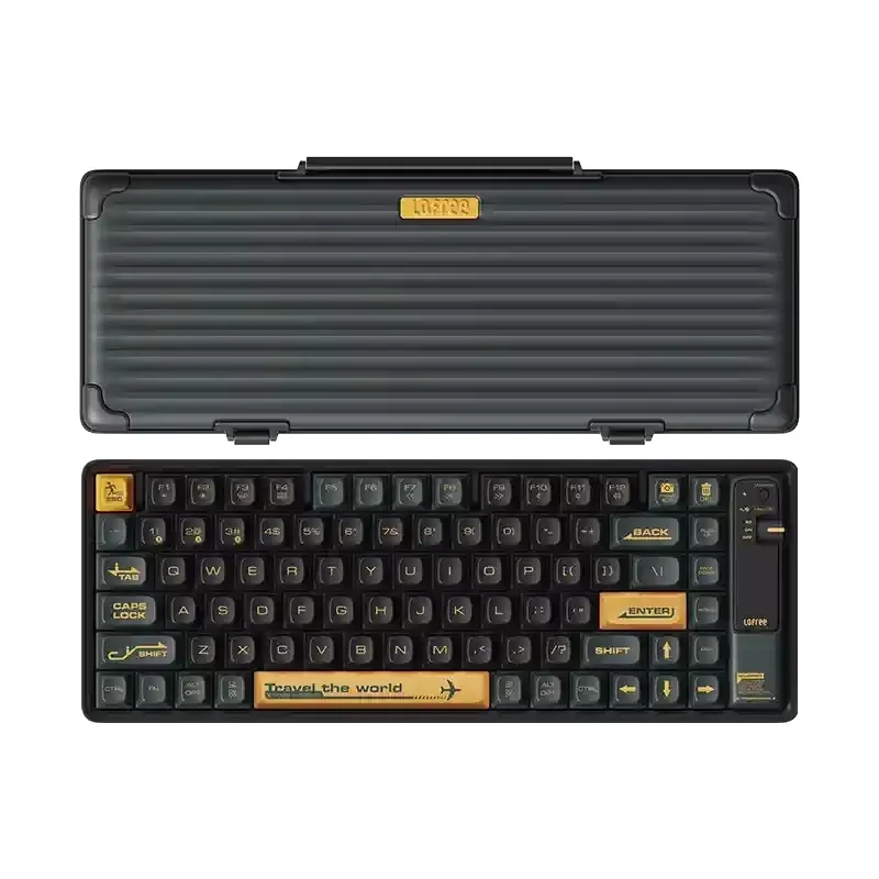 Lofree Portable Tea Axis Mechanical Keyboard 84 Keys Suitable for Bluetooth Wireless Ipad Game Office Dual-use Computer Notebook