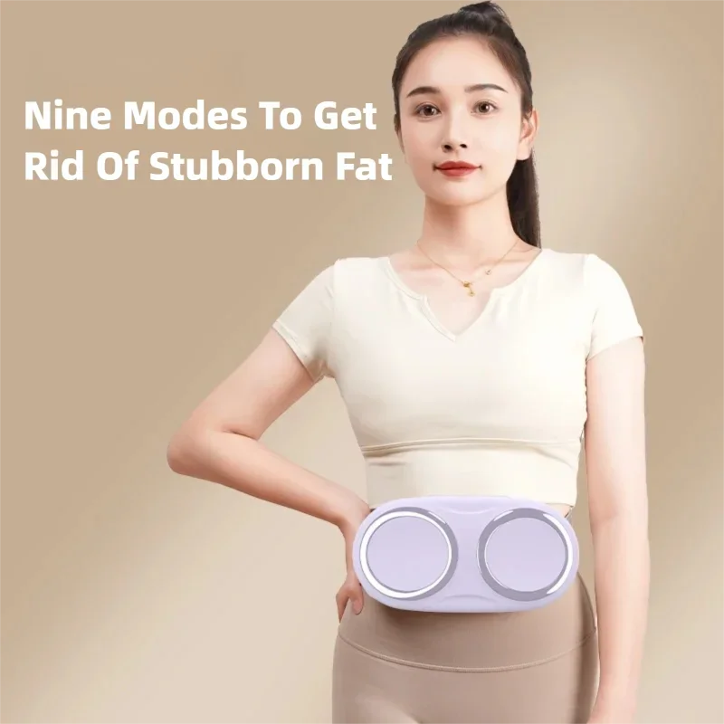 Wireless Abdominal Massage Belt with Vibration and Heat