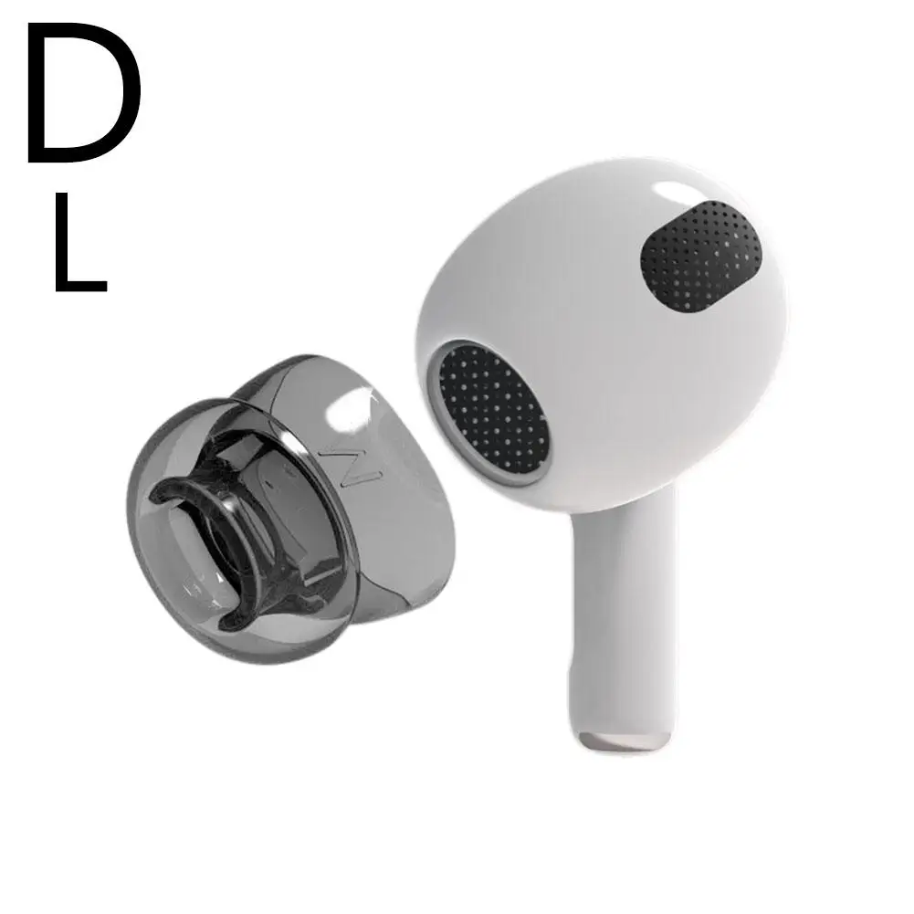 Enhanced Anti-Slip Silicone Ear Tip Covers for Noise Cancelling Earbuds