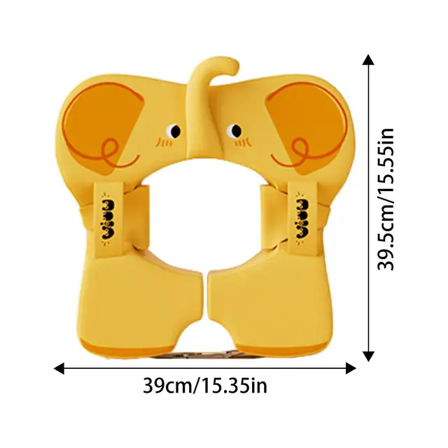 Baby Swimming Float Elephant Swim Flotation Ring Flotation Device Buoyancy Ring Ergonomic Portable Pool Toy For Home Outdoor 6