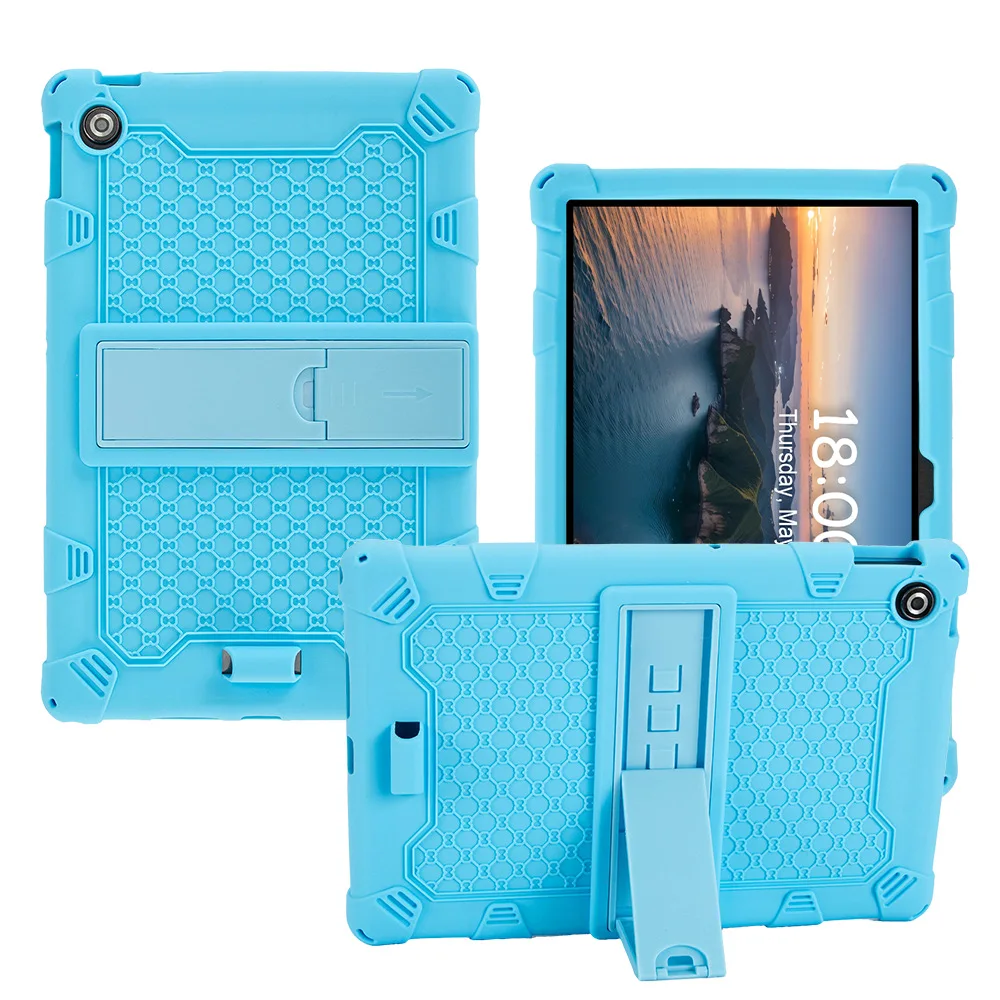 Durable Thickened Anti-Drop Stand Silicone Tablet Case - 10.1 Inch Cover