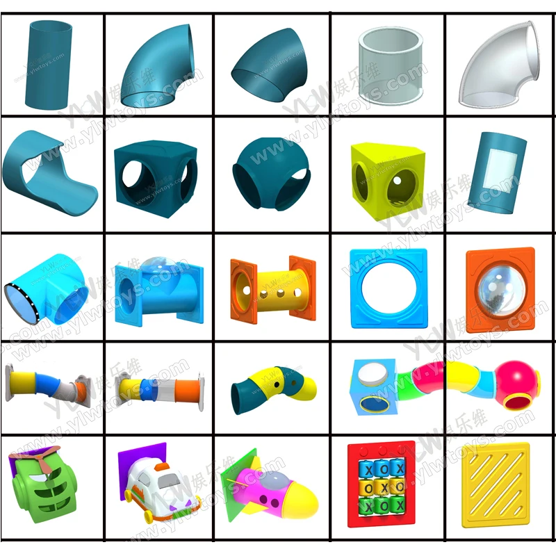 

Amusement Playground Accessories Kids Toys Elements Play Structure Equipment