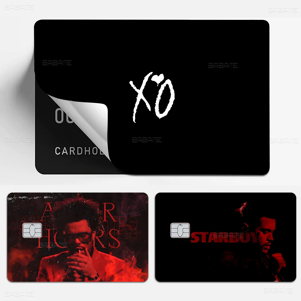 The Weeknd Anime Front Cover Film Sticker Skin