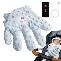 Baby Patter For Sleep Remote Control Baby Soothing Palm Baby Sleep Patting Toy Soft Electric Baby Hand Pillow Baby Sleep Soother 2