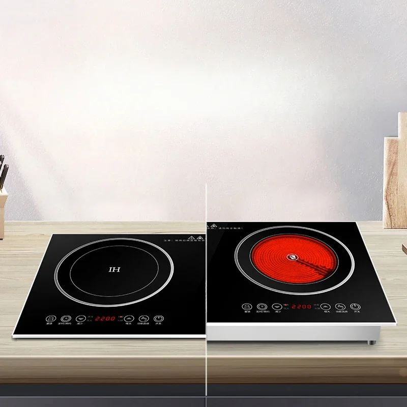 110V/220V Commercial Induction Stove Electric Stove Integrated Embedded Cooktop Induction High Power Cooktop