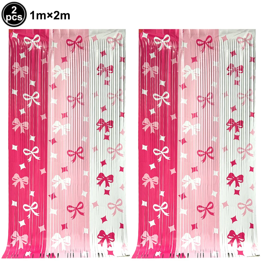 2pcs Fringe Curtains