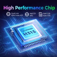 Global Mortal TX1-S Allwinner H313 Quad Core Android 10 Smart Andriod TV box 2.4G WiFi 4K HDR10 2 ГБ 16 ГБ потокового мультимедиа — изображение 3