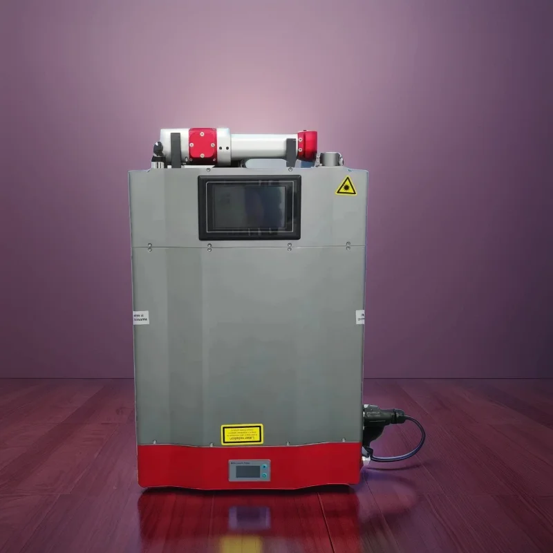 Portable backpack laser pulse rust cleaner 200w laser metal cleaning machine mould cleaning 300w 100w Pulse Mopa Lazer Tool