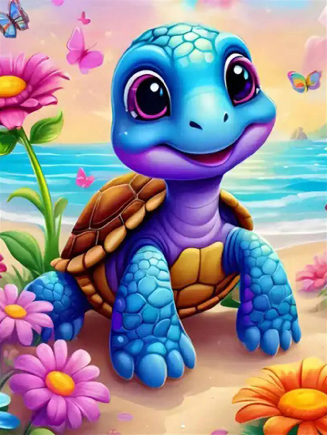 Momoart Kedi Elmas Boyama Hayvan Renkli Elmas Mozaik Resim Rhinestones Ay Duvar Dekoru