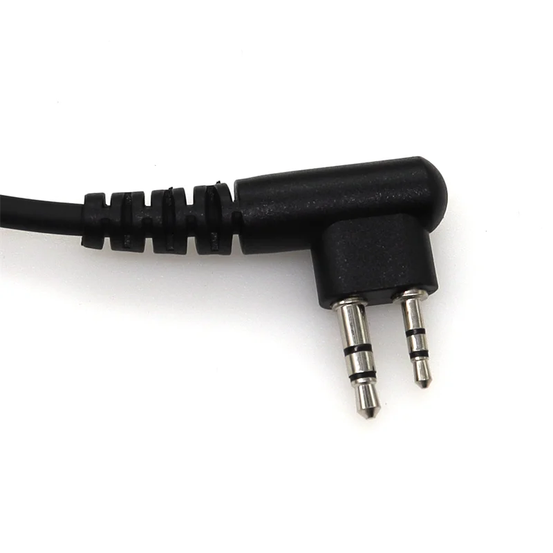 Oreillette De Sécurité En Forme De D Pour Radio HYTERA HYT (2 Broches) TC300, TC320, TC500, TC518, TC600, TC610, TC620, TC700, TC900, TC1600, TC2100