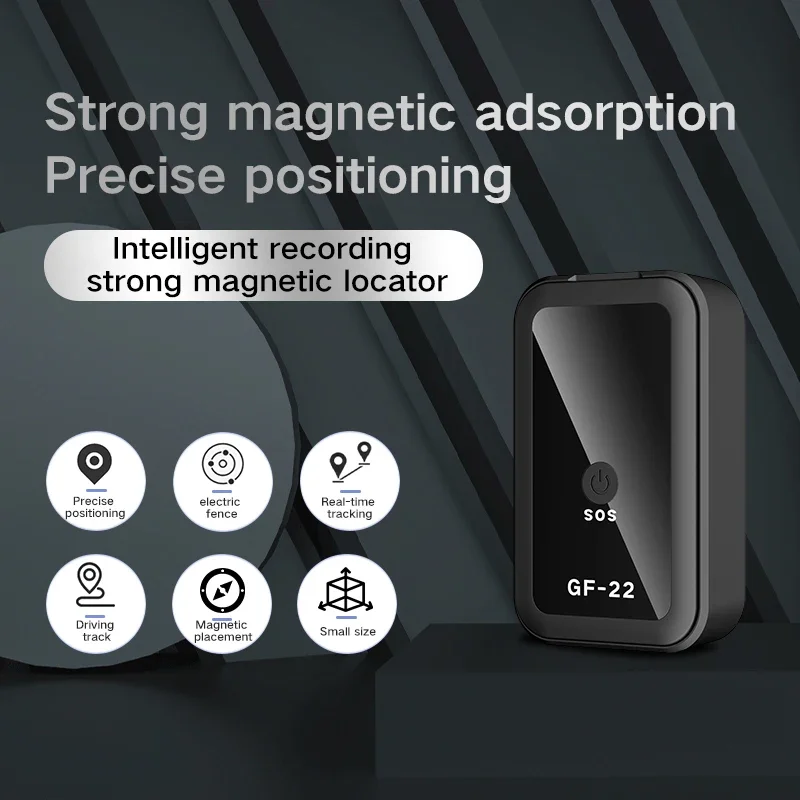 Car GPS Locator Anti-Lost Recording Tracking Device Voice Control Phone Wifi + LBS + AGP Position