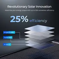 Renogy 200W ShadowFlux Panneau solaire anti-ombrage de type N Énergie solaire hors réseau pour camping-car, hangar, camping-car caravane et marine 4