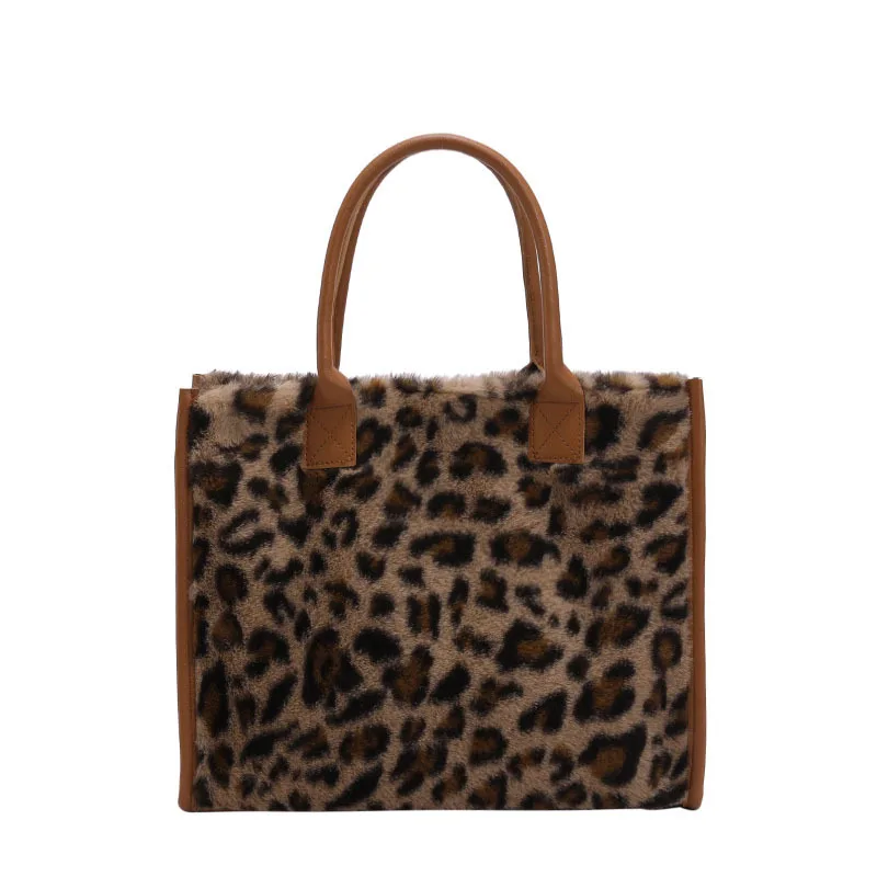 Female Totes Shoulder Women's Bag Korean Fashion Casual Large Capacity Autumn Winter New Felt Shopper Bags For Women Handbags