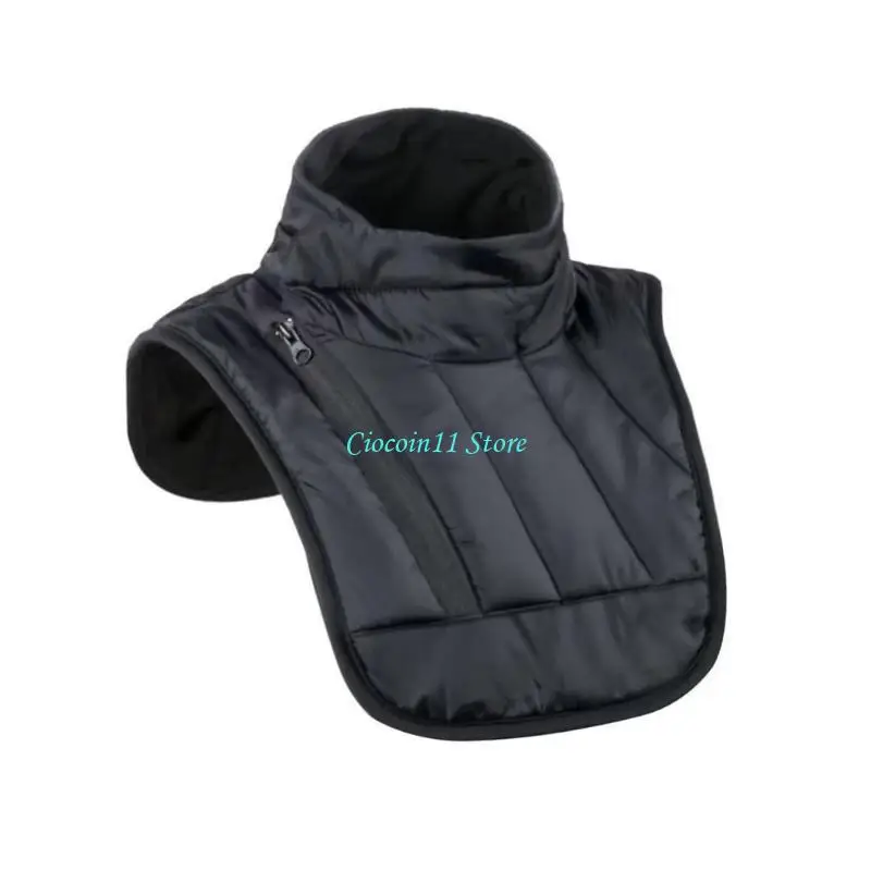 바이커를 위한 Y1UB 열 목 가슴 보호대 추운 날씨 방풍 열 온열 장치