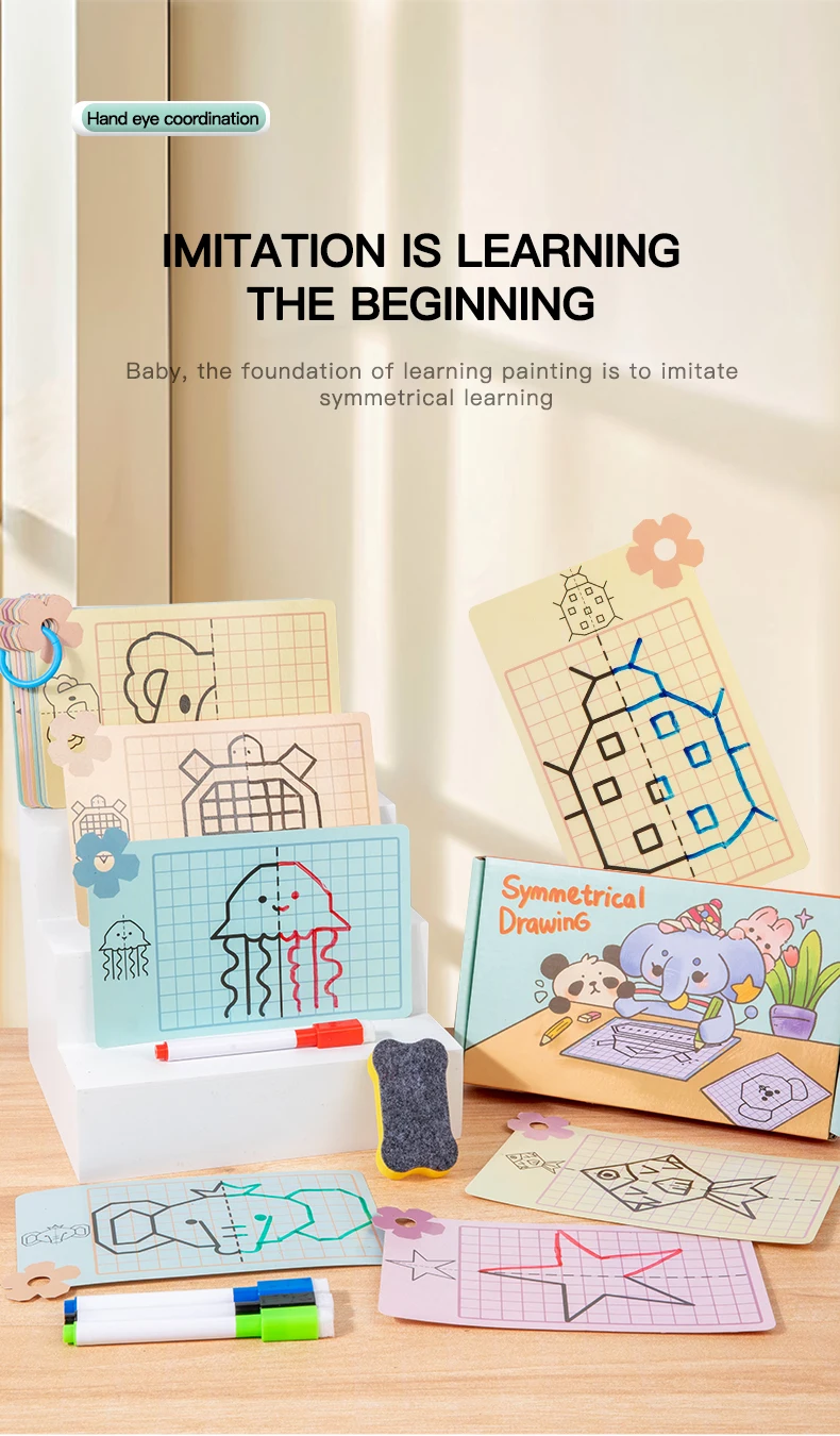 Magical Tracing Workbook Montessori Pen Control Training Book_voghion.com