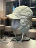 Warm Lamb Velvet Lei Feng Cap for Men And Women Outdoor Winter Hat with Ties Skiing Ear Protection Northeast Flng Cap