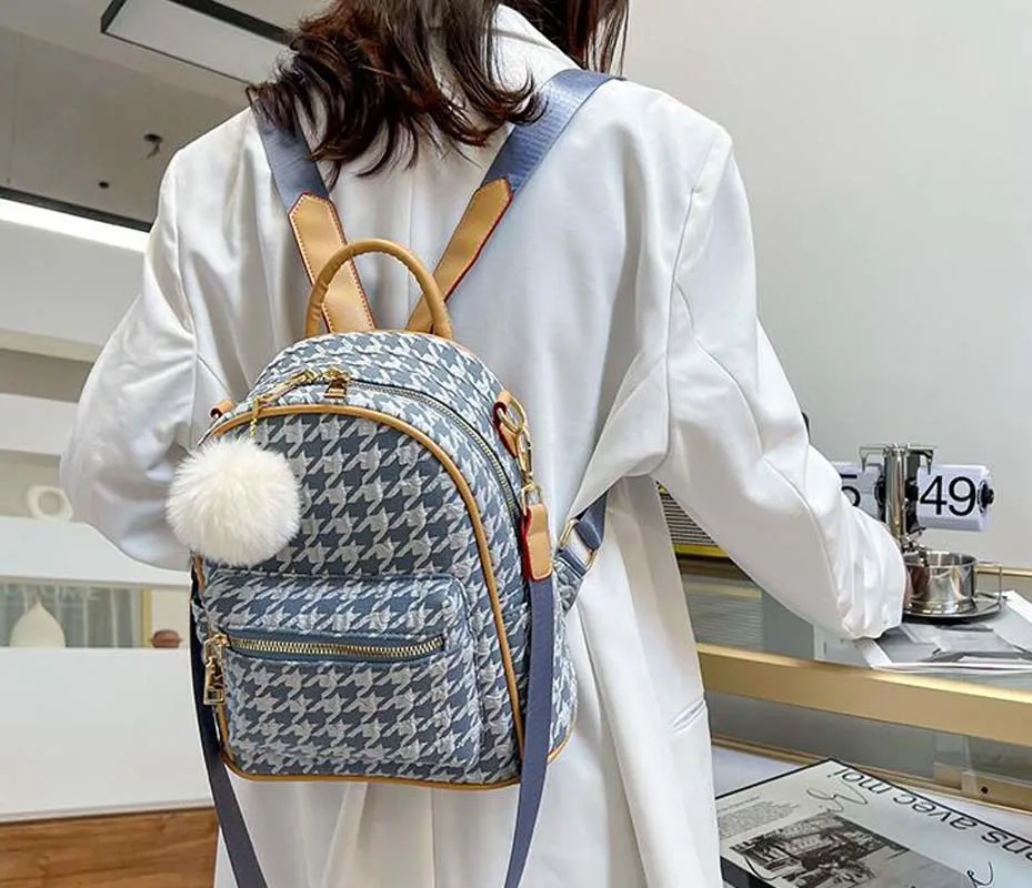 New Arrival Women Fashion Pu Soft Leather Double Zipper Shoulder Bags Large Capacity Backpack Handbag Casual Travel Backpacks 2