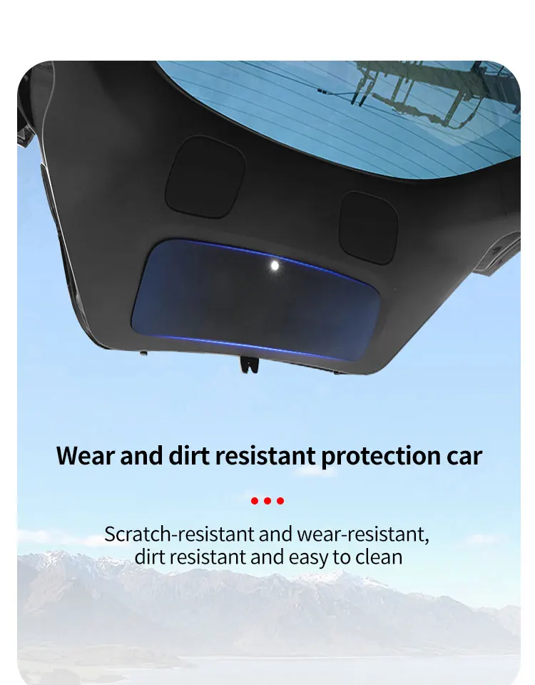 Für Tesla Modell Y Stamm Tür Schutz Schmutzabweisend Leder Stamm Tesla Modell Y Stamm Schutz Anti Schmutzig Anti Kick Perfekt – Detail 3