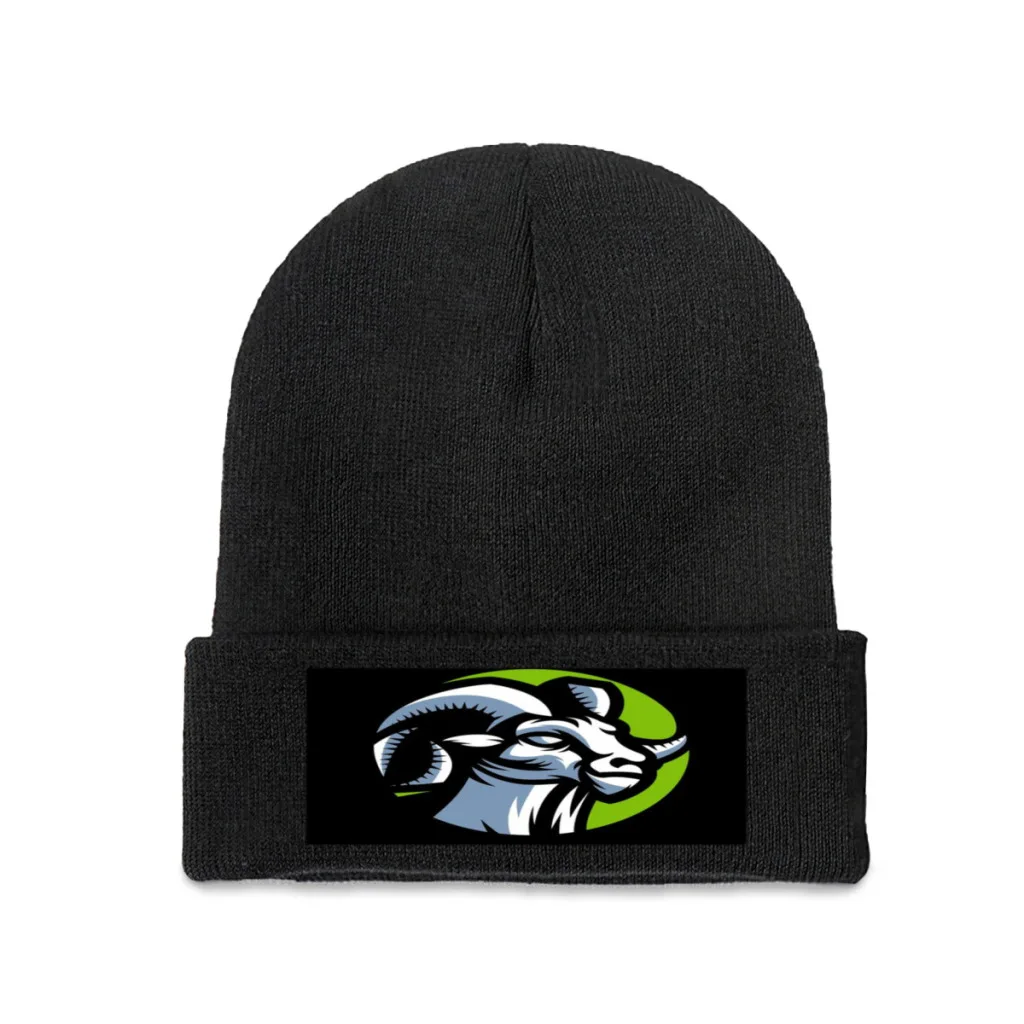 

Fashion Cool Animal Symbol Eagle Dragon Beanie Knitted Hat Alphabet Winter Warm Outdoor Cap For Male Women