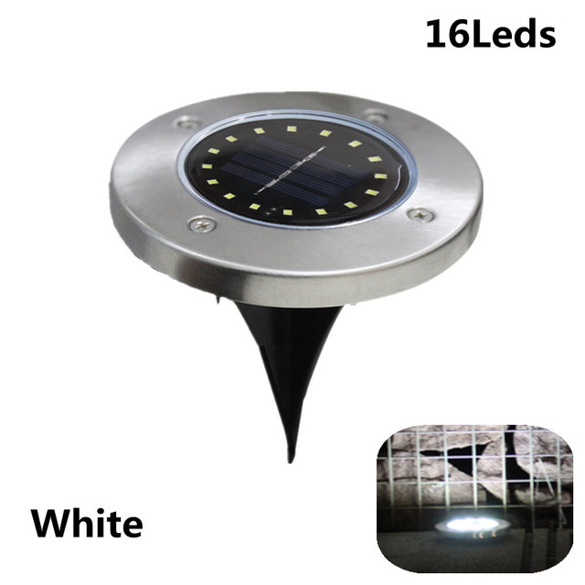 Led Light Outdoor Buried Lamp Solar Garden Lights Waterproof Garden Decoration Outdoor Lawn Garden Lights Spotlight Lamp