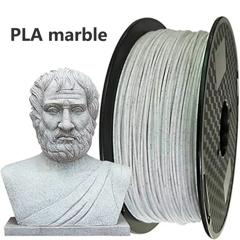 PLA Marble 3D Printer Filament 1.75mm PLA Marble 3d Printing Stone Like Material 250g 500g 1Kg image 1