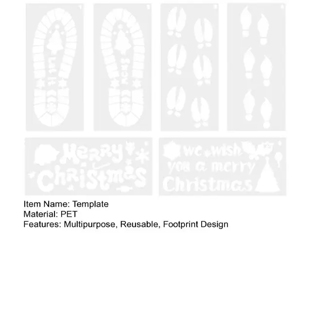 6pcs-set-christmas-footprint-printing-stencil-holiday-diy-wall-art-painting-craft-project-elf-santa-footprint-template-kit-aliexpress for Free Printable Santa Footprint Stencil Printable 6Pcs/Set Christmas Footprint Printing Stencil Holiday DIY Wall Art Painting Craft Project Elf Santa Footprint Template Kit - AliExpress for Free Printable Santa Footprint Stencil Printable