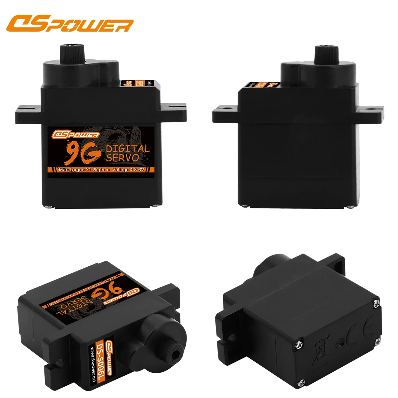 DSpower 9G Waterproof Digital Micro Servo for RC and Robotics Applications