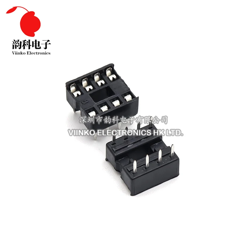 Assorted Pack of 10 Precision DIP IC Sockets - Various Pin Configurations