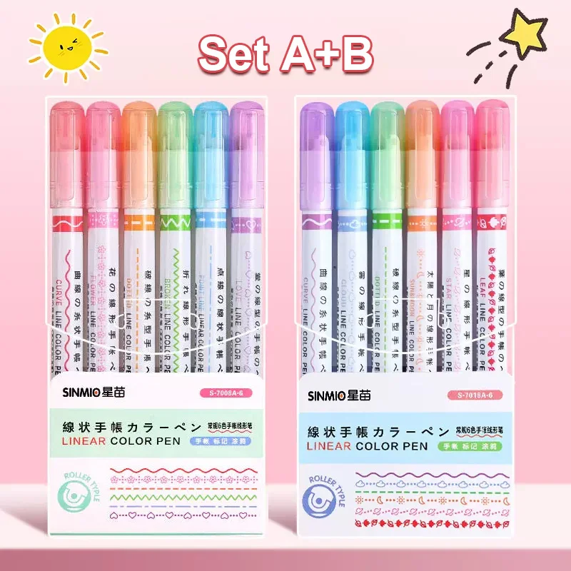 12Pcs Set AB