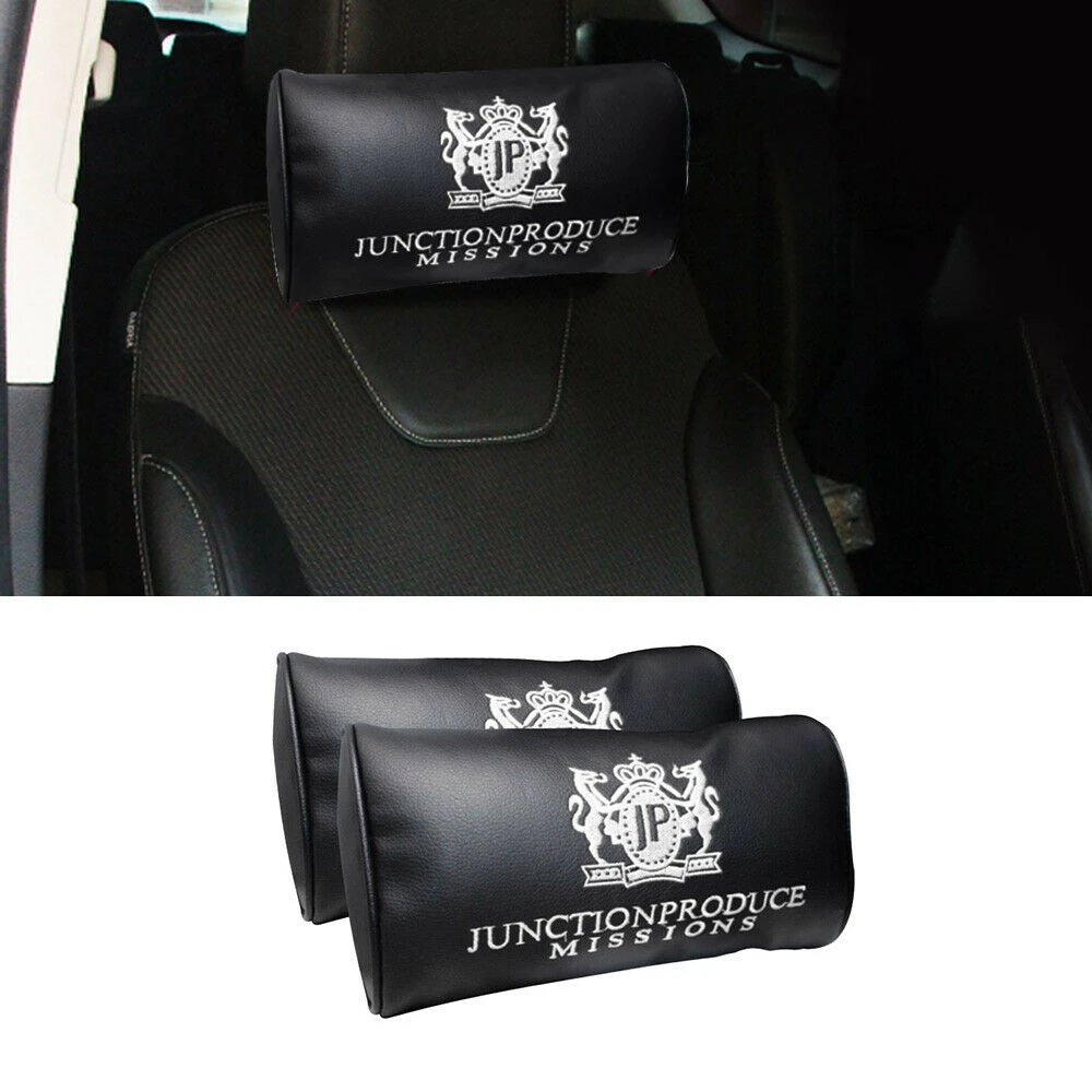 Free Shipping Jp Junction Produce Vip Car Leather Car Seat Neck Pillows