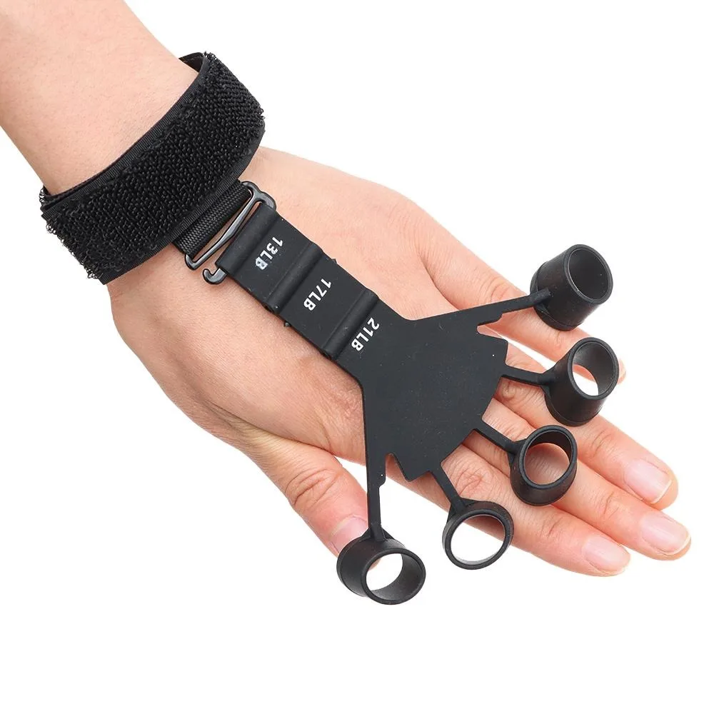 Finger Exerciser Finger Gripper Finger Exerciser Guitar Exerciser 6 Resistant Levels Recovery Physical Tools Hand Strengthener