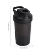 Outdoor 300ml Portable Protein Powder Shaker Bottle Leak Proof Water Bottle for Gym Fitness Training Sport Mixing Cup with Scale 6