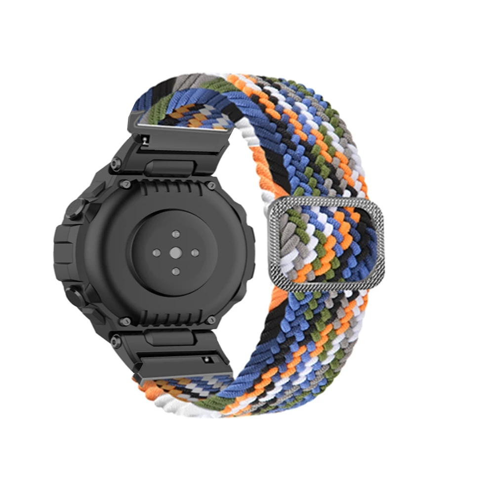 Breathable Nylon Adjustable Wristband - Soft Elastic Bracelet for Smart Watch Accessories